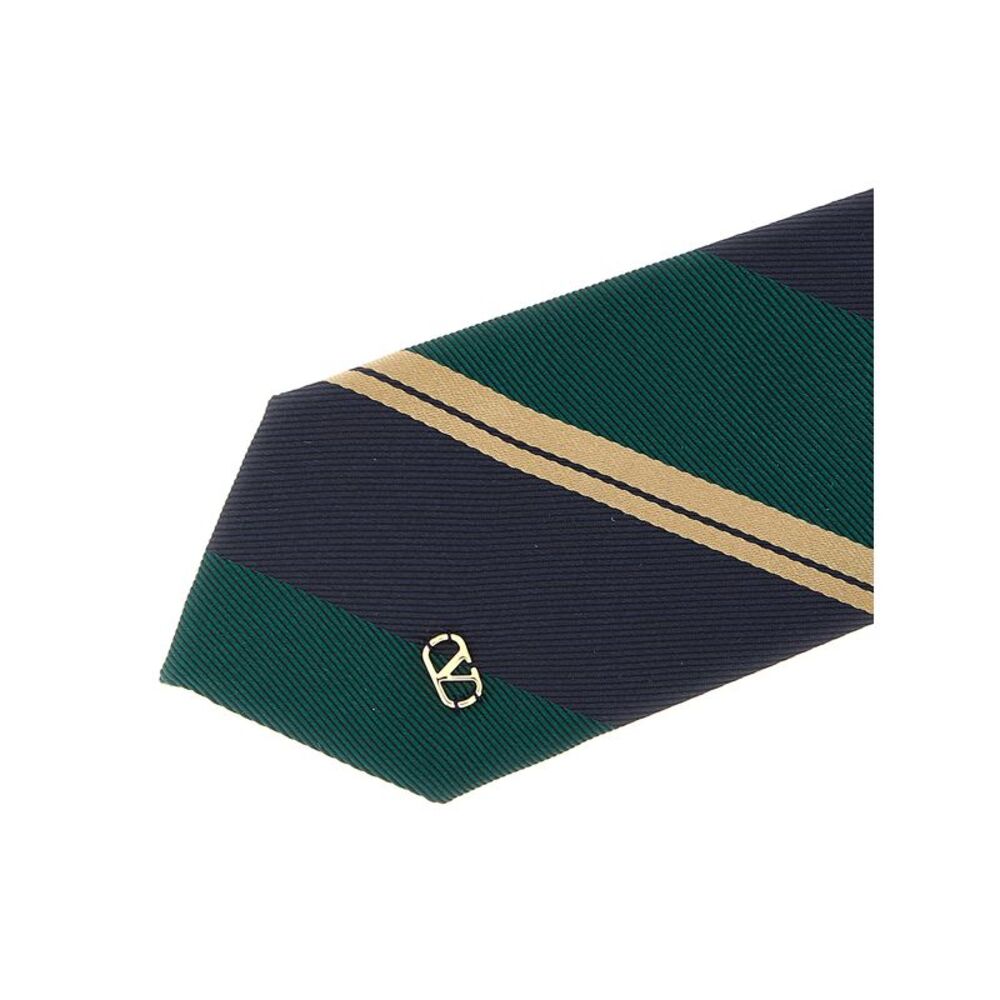 Valentino Garavani Multicolor Silk Men's Tie - Picture 3 of 3